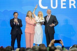 José Luis Martínez-Almeida, Cayetana Guillén Cuervo, Fernando Guillén Cuervo, Natalia Guillén Curvo