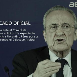 El colectivo arbitral solicita sanción para Florentino Pérez por sus declaraciones contra los árbitros