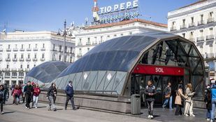 La estación de Sol, cerrada este fin de semana por obras