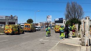 Fallece un operario al precipitarse desde una cubierta en Leganés