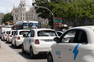 Voltio por las calles del centro de Madrid.