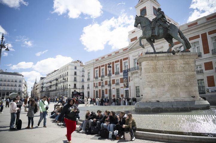 Real Casa de Correos en la Puerta del Sol