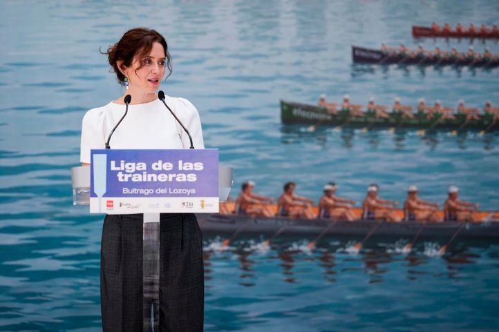 Isabel Díaz Ayuso presenta la Liga de las Traineras en Madrid