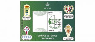 Correos homenajea a cuatro clubes históricos