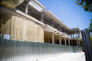 Parque de bomberos en obras en Monforte de Lemos 20