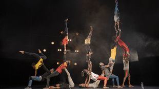 La compañía guineana Circus Baobab llega al Teatro Circo Price