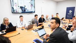 Reunión extraordinaria de Prevención en la que han participado directores, delegados y gerentes de Clece y filiales de la Dirección de Operaciones de Madrid-Castilla-La Mancha.