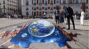 Sol acoge una gran instalación artística para concienciar sobre el uso responsable del agua
