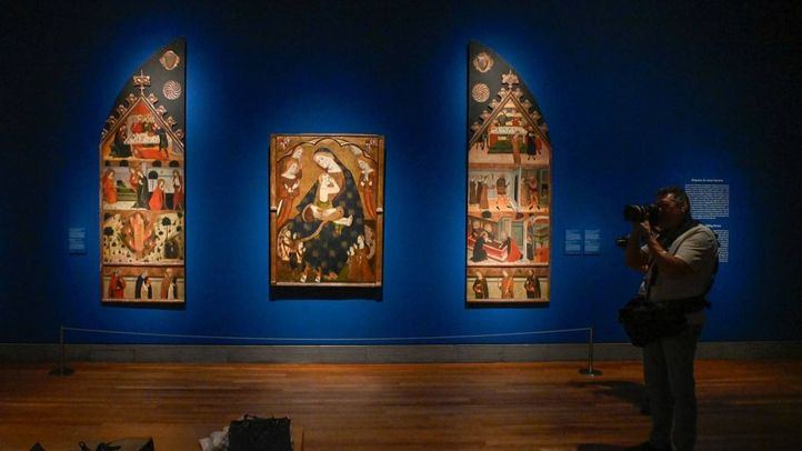 La exposición cuenta con más de un centenar de obras de diversas técnicas mediterráneo (1320-1420)' en el Museo del Prado