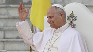 El papa León XIV durante su visita a Guinea Ecuatorial en abril de 2026.