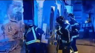 Explosión en un bar de Villaverde: siete heridos, tres de ellos grave