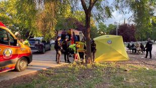 Servicios de Emergencias en el Parque Paraíso.