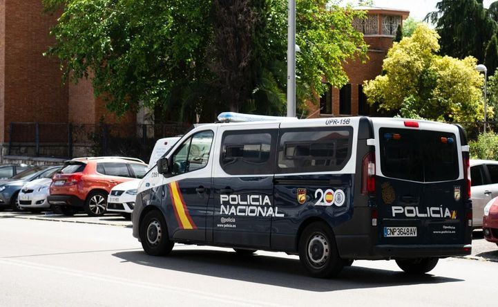 Furgoneta de Policía Nacional