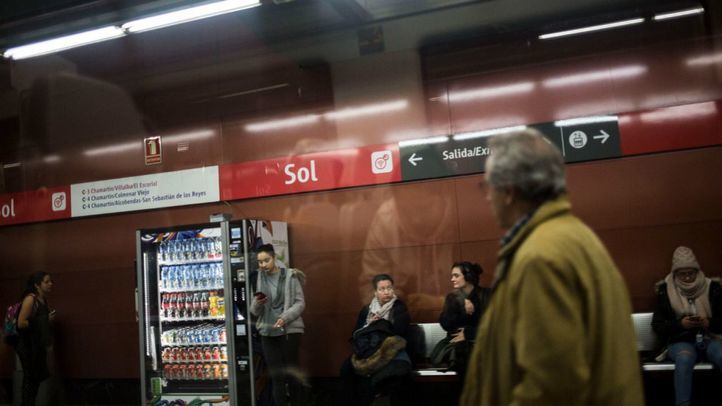 Estación de Cercanías Sol.