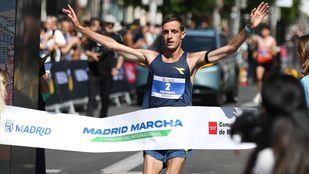 Francesco Fortunato y Alegna González se imponen en el V Gran Premio Internacional Madrid Marcha.