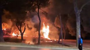 Sofocado un incendio en la arizónica de una casa en Boadilla del Monte