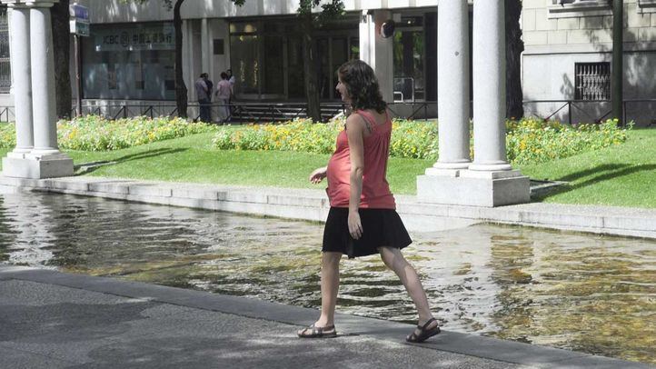 Mujer embarazada.