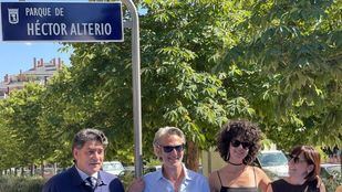 Un parque de Hortaleza, bautizado con el nombre de Héctor Alterio