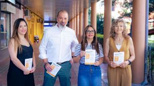 Ana Castañeda, Miguel Ángel López, Aída Castillejo y Manuela Refolio.