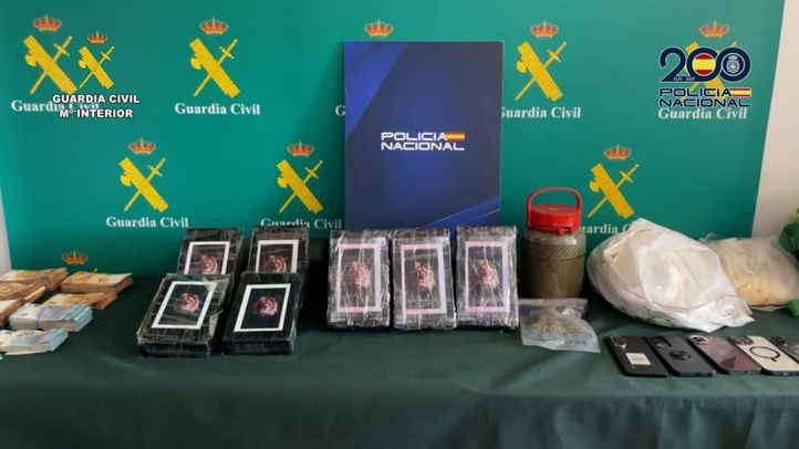 Droga y efectos intervenidos