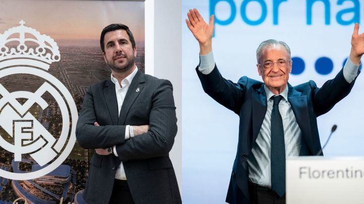 Enrique Riquelme y Florentino Pérez