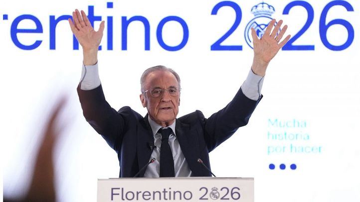 Florentino Pérez, reelegido presidente del Real Madrid