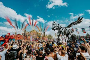 Archivo: Festival elrow Town Madrid 2025.