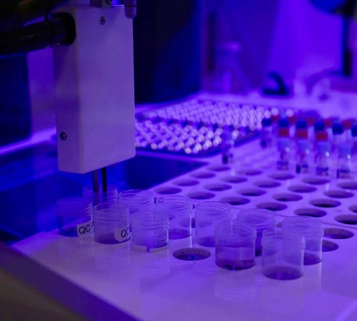 Laboratorio de agua depuradas del Canal Isabel II