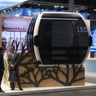 Las nuevas cabinas del teleférico de Madrid: con suelo acristalado y más accesibles