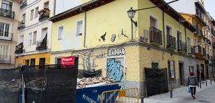 Edificio del antiguo Baobab en Lavapiés