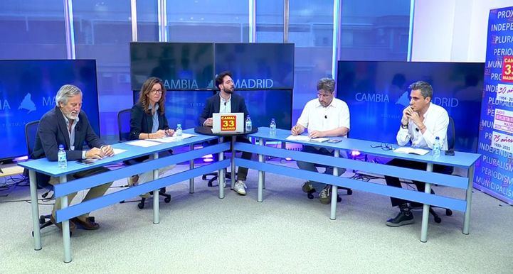 Tertulia política 'Cambia Madrid'