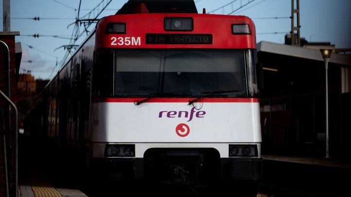 Tren de la red de Cercanías Madrid.