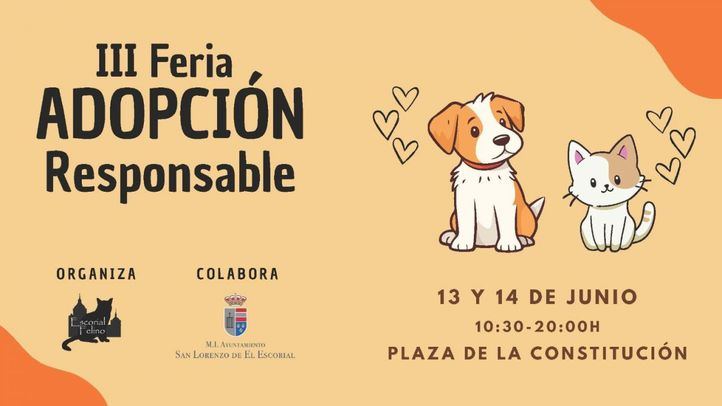 Cartel de la III Feria de Adopción Responsable.