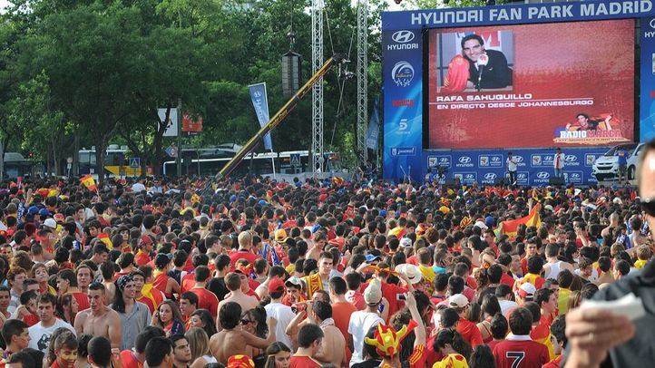 Madrid se convierte en una gran grada para seguir el Mundial 2026