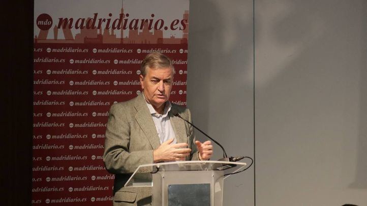 Sigfrido Herráez, decano del Colegio Oficial de Arquitectos de Madrid, en la III Jornada de Salud