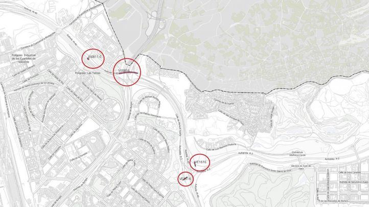 Madrid inicia la impermeabilización de cuatro estructuras del ramal que conecta Sanchinarro con la M-40