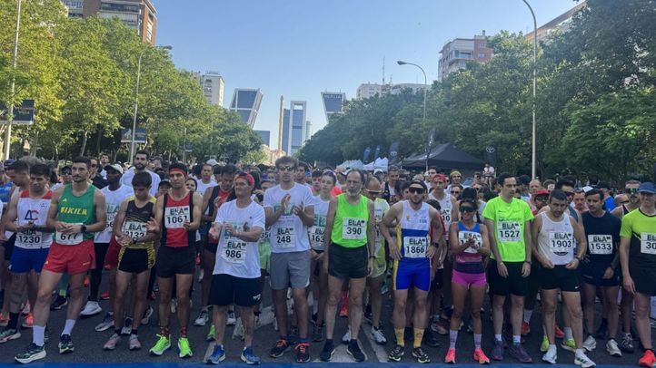 Cinco kilómetros solidarios contra la ELA en Madrid