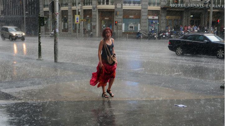 Madrid, en aviso amarillo este domingo por tormentas