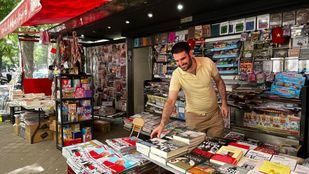 El kiosco de Ortega y Gasset que se ha convertido en librería de calle.