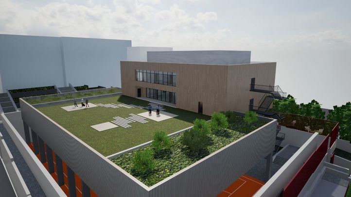 El Ayuntamiento proyecta un centro de mayores en Camarena, 2 con pista deportiva cubierta conectada al CEIP Amadeo Vives.