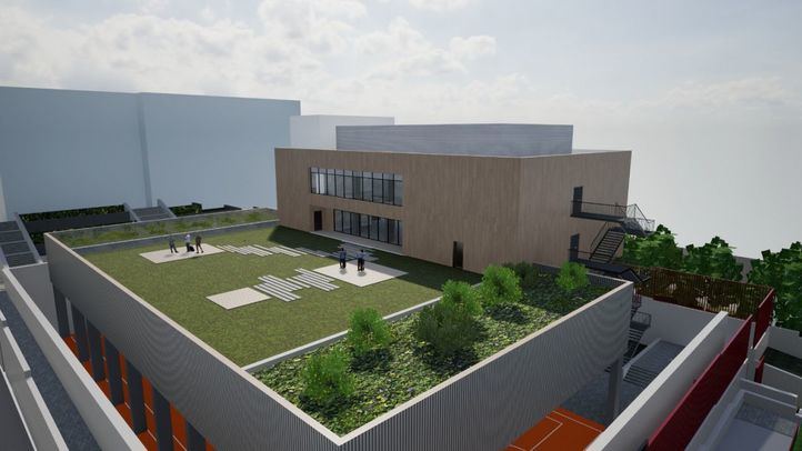 Así será el centro de mayores con instalaciones deportivas junto al CEIP Amadeo Vives