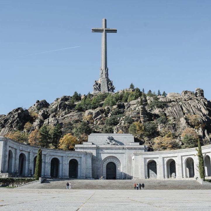 El Valle de los Caídos, denominado oficialmente Valle de Cuelgamuros desde 2022.