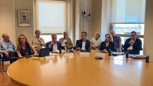 Rueda de prensa de la Junta de Gobierno del COAM.