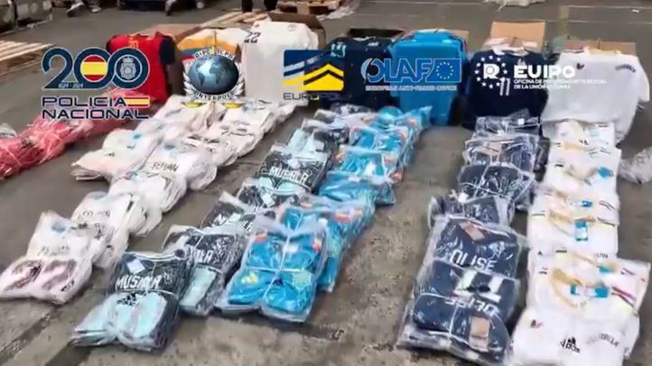 Operación internacional: 95 detenidos en España y 66.000 falsificaciones intervenidas