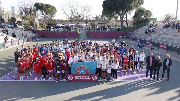 Equipo ganador de la Liga Juvenil FTM