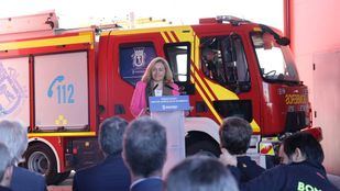Imagen de archivo: Inma Sanz presenta la renovación de la flota de vehículos del Cuerpo Municipal de Bomberos de Madrid