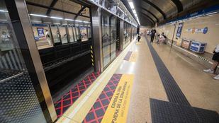 Mamparas de seguridad en Metro