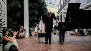 Rafael Kyrychenko durante la primera edición del Piano City Madrid en 2022