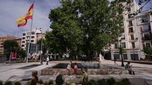 La plaza de Chamberí estrena nueva imagen tras su remodelación integral