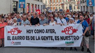 Marcha conmemorativa de los 50 años desde la histórica manifestación de Preciados